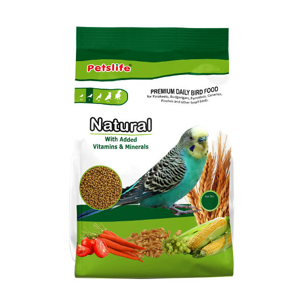 Petslife Natural Bird Food for Small Birds Pets for Homes