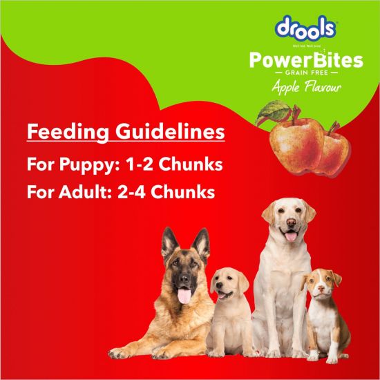 Power Bites Apple Flavour, Dog Treats