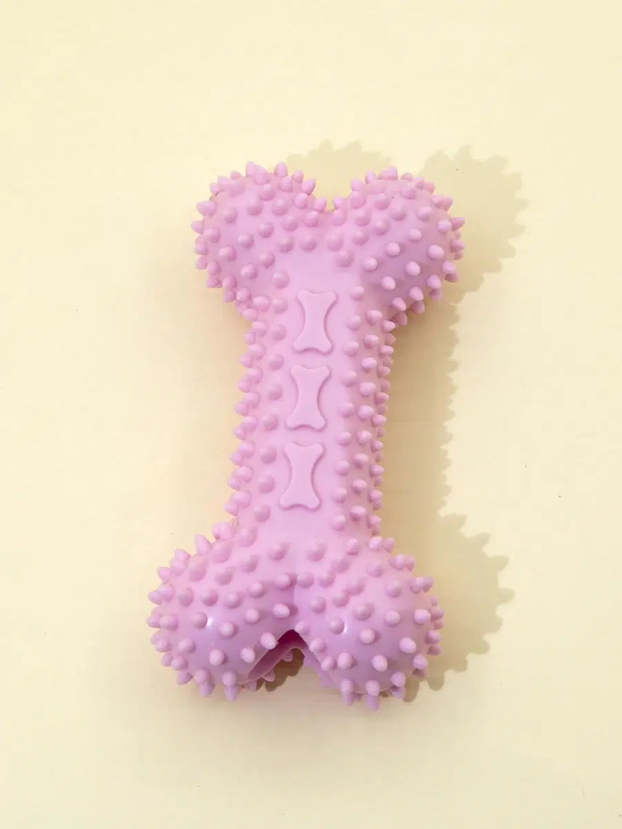 Prickly Bone Shaped Chew Toy Small