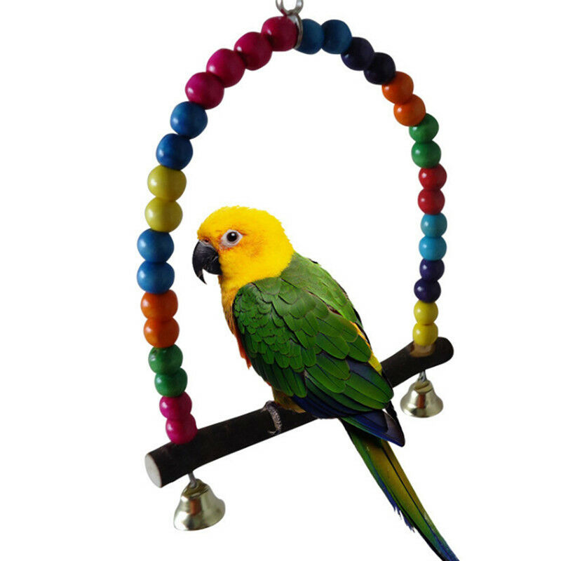 Bird Toy Swing with Bells