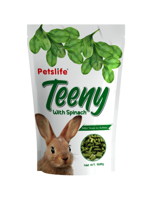 Spinach Pellet Treats for Rabbits