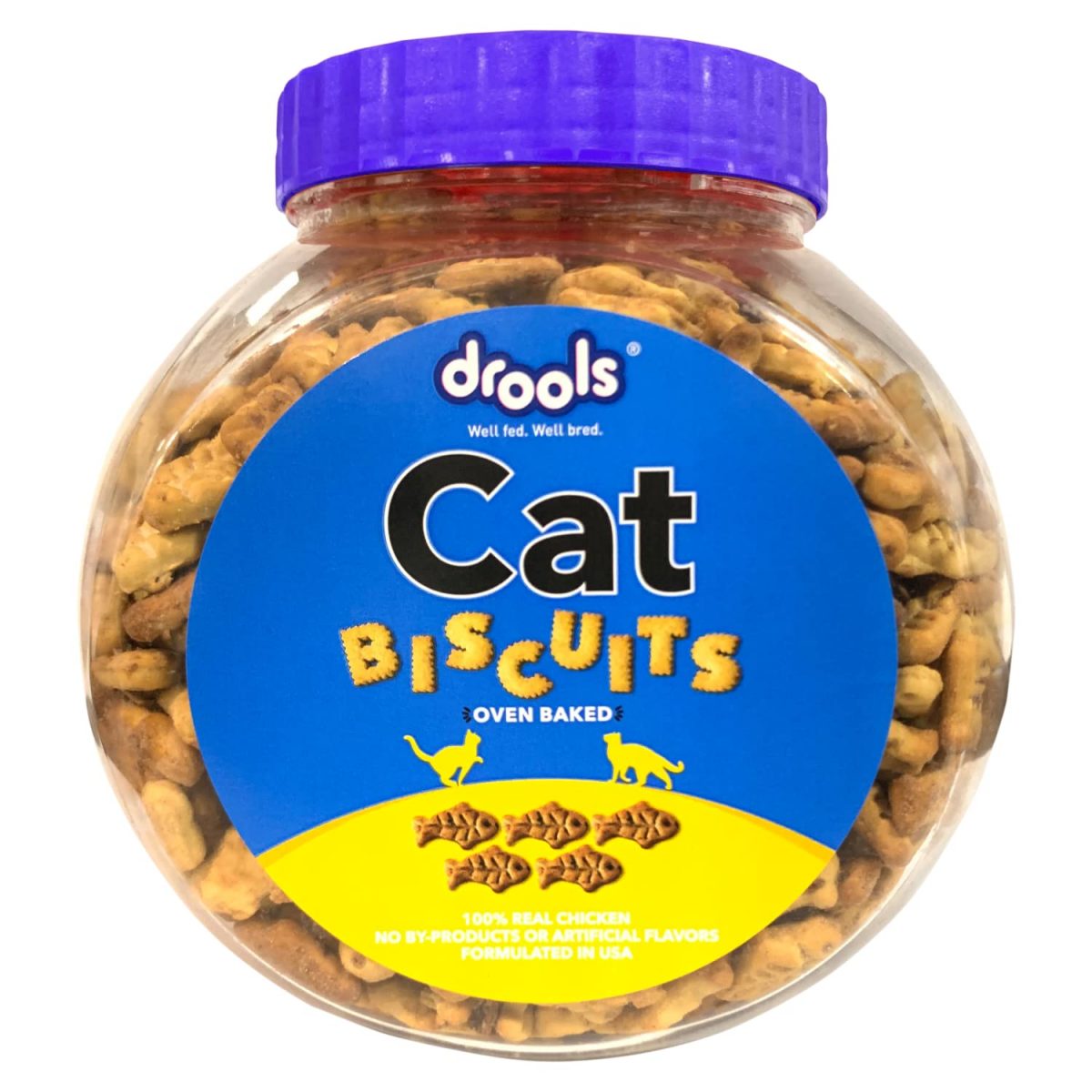 Drools Cat Biscuits Real Chicken