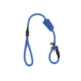 Rope Slip Dog Lead Blue Small Dogs