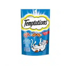 Temptations Cat Treat Adult Savoury Salmon Cat Snack (75gm)