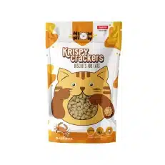 Miow Miow Krispy Crackers Crunchy Biscuits for Cats Crab flavor - 60g
