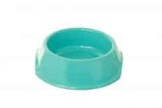 Whitefurze 15cm Round Pet Bowl Plastic ( Assorted )