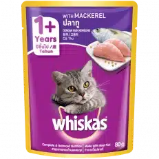 Whiskas Pouch Mackerel 80g
