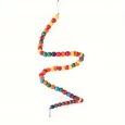 Colorful Spiral Rope Bird Toy Mauritius