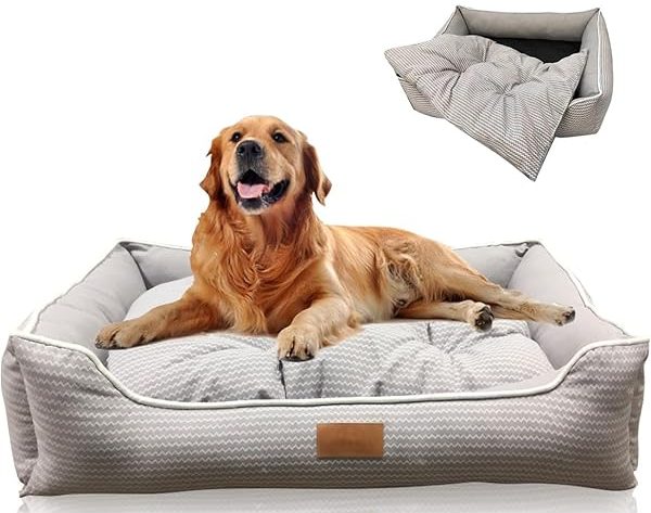 Premium Dog Sofa Bed Mauritius - Comfortable Pet Bed with Removable Cushion