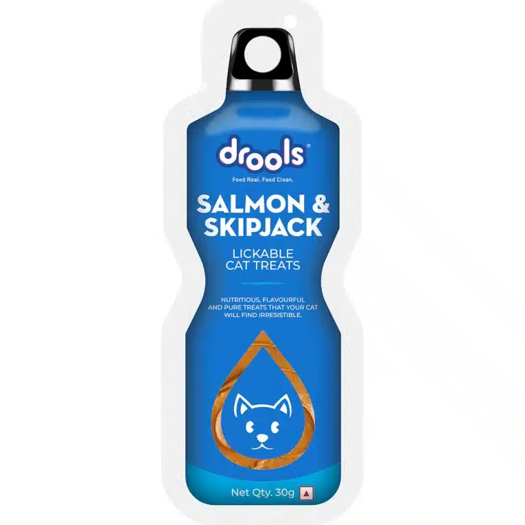 Drools Salmon & Skipjack Creamy Lickable Cat Treats